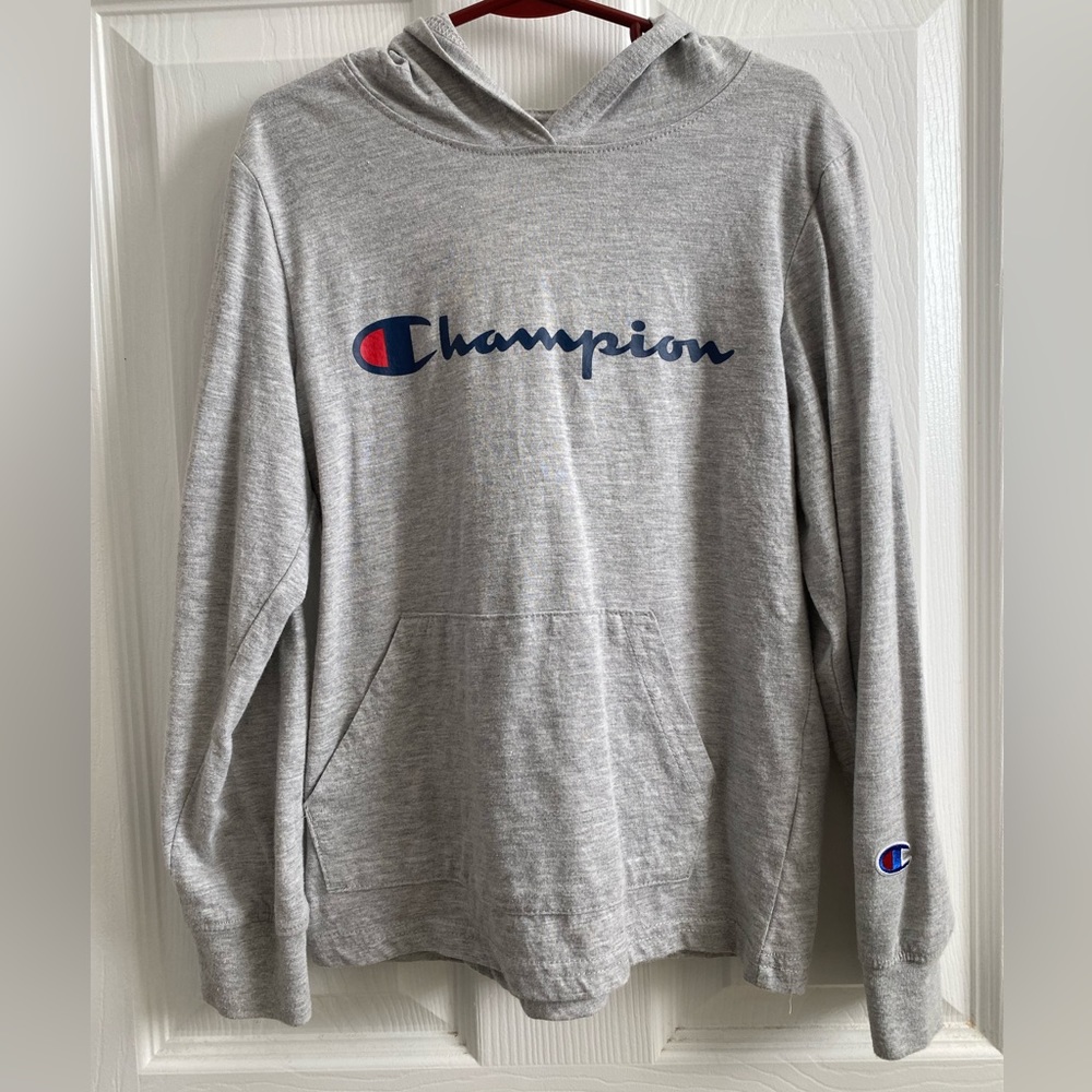 Champions Boys lightweight Tee with hoodie size 7